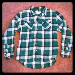 Urban pipeline green XL flannel
